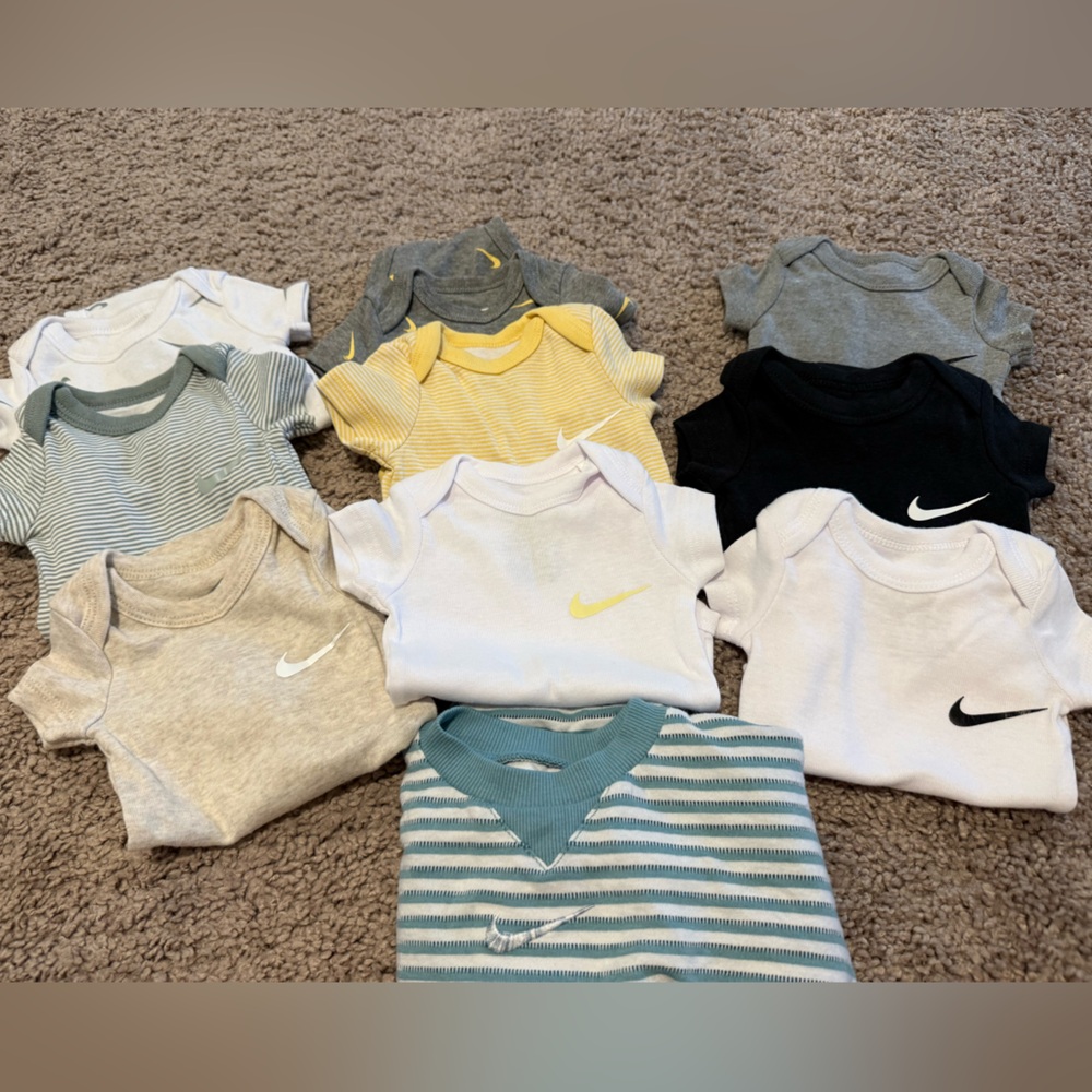 Nike Baby Clothes. Lot of 10.